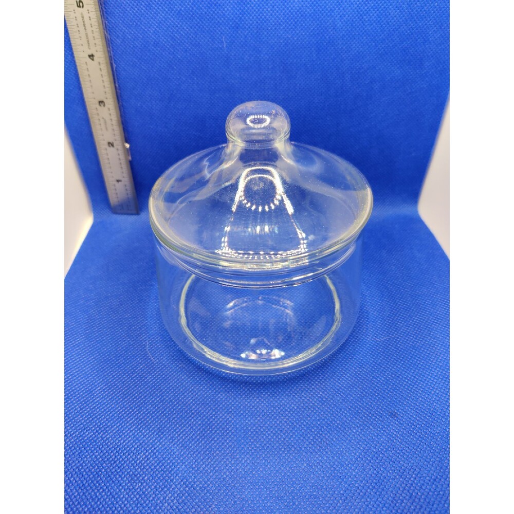 Glass Candy Dish with Lid
